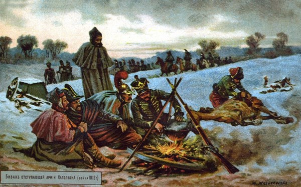 Campagne de Russie : épisode de la retraite de Russie.
1812