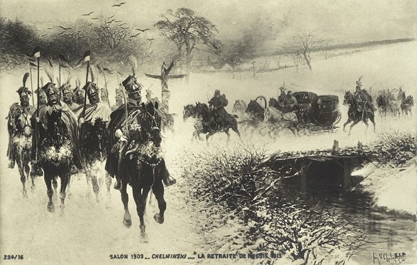 Russia Campaign: Withdrawal from Russia.
1812