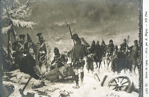 Campagne de Russie : épisode de la retraite de Russie.
1812
