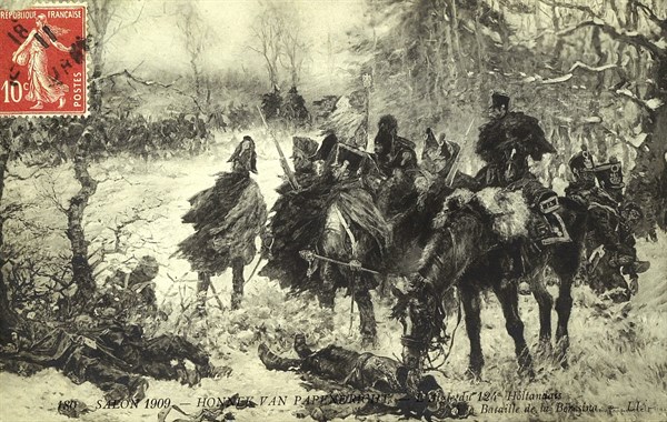 Campagne de Russie : épisode de la retraite de Russie.
1812