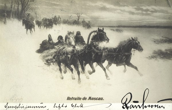 Russia Campaign : Withdrawal from Russia.
1812