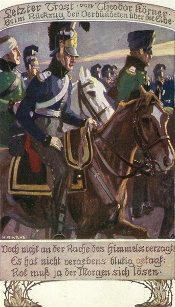 Saxony Campaign: Prussian soldiers.
1813