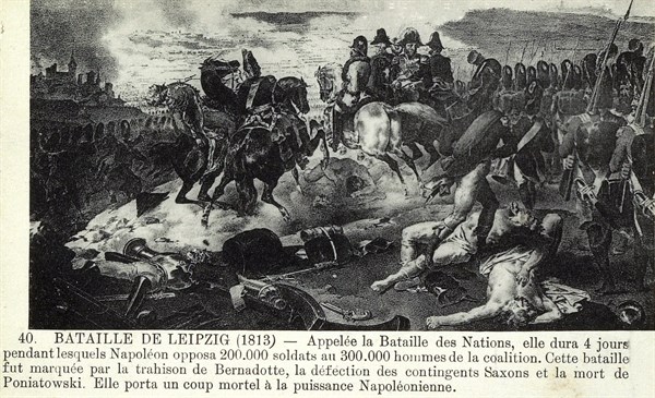 Battle of Leipzig.
Saxony Campaign.
16-18 octobre 1813
