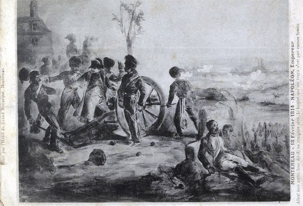 Napoleon I Giving Orders during the Montereau Battle