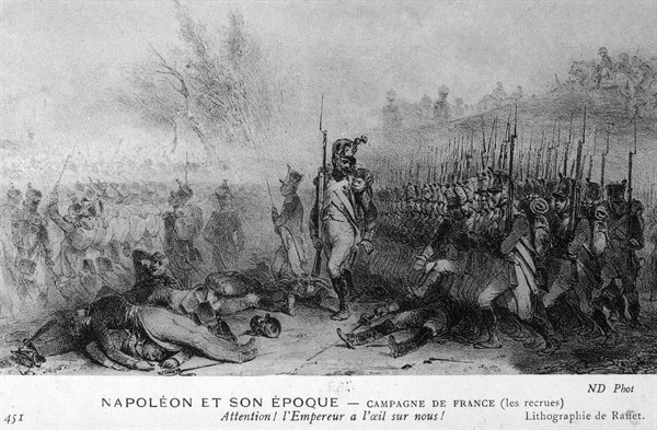Soldiers during the France Campaign.