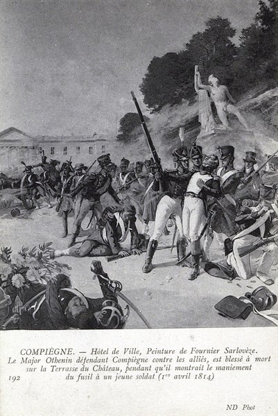 Mort du Major Othenin à Compiègne.