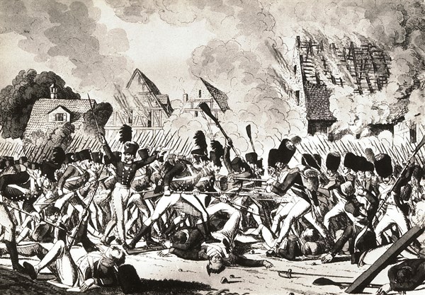 The Battle of Waterloo.
