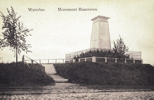Waterloo: Hanoverian monument.