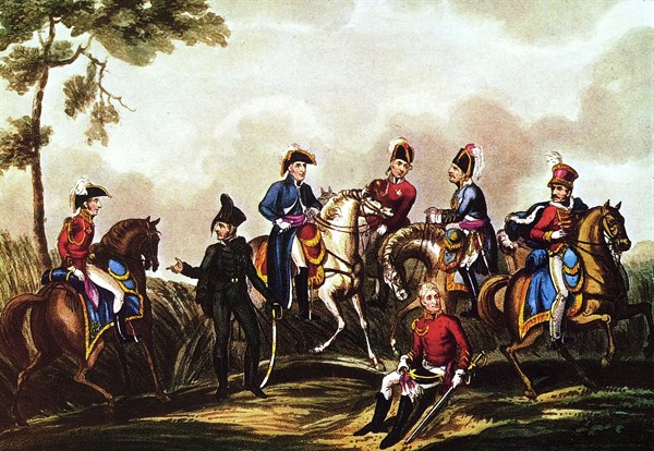 The Battle of Waterloo.