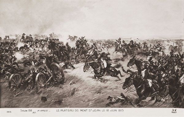 Bataille de Waterloo : le plateau de Mont-Saint-Jean.