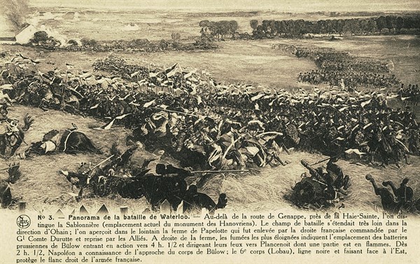 The Battle of Waterloo.