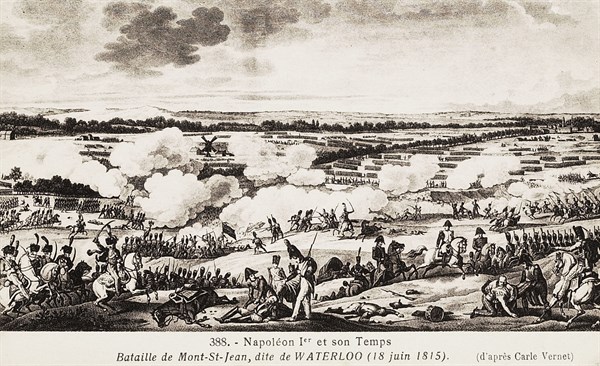 The Battle of Waterloo.