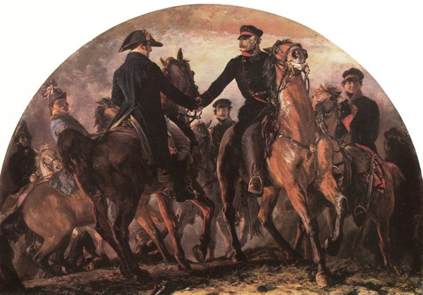 The Battle of Waterloo.