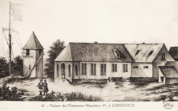 Maison de Napoléon 1er à Sainte-Hélène.
