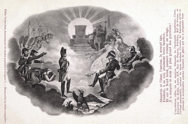 Allegory representing Napoleon I.