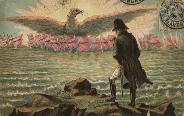 Napoléon 1er à Sainte-Hélène.