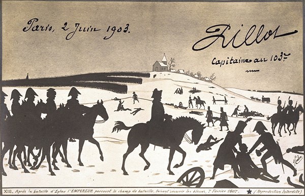 Napoleon I: After the battle of Eylau.