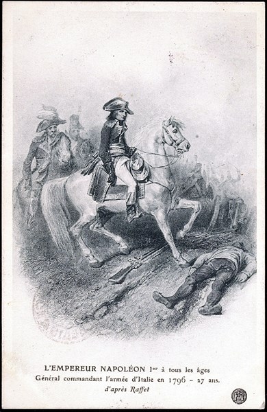 Napoleon I, Commander General of the Italian army.