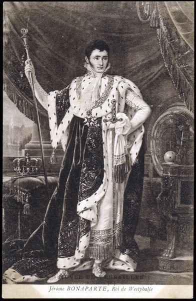Portrait of Jérôme Bonaparte, brother of Napoleon I.