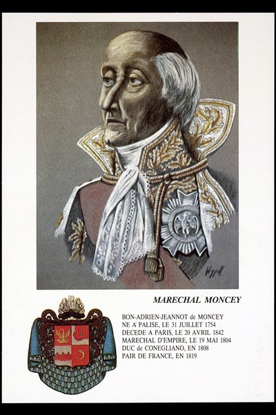 Portrait of Marshal Moncey.