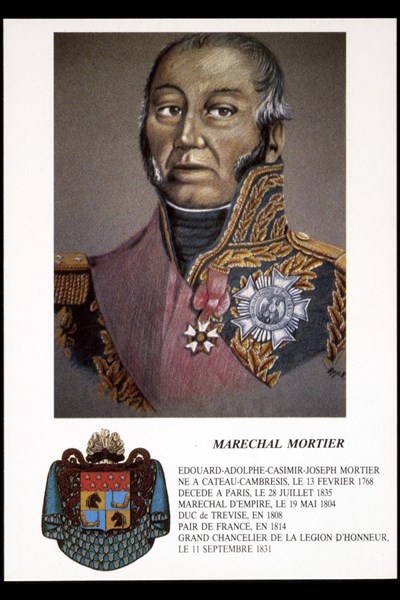Portrait of Marshal Mortier.