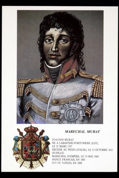 Portrait of Marshal Murat.