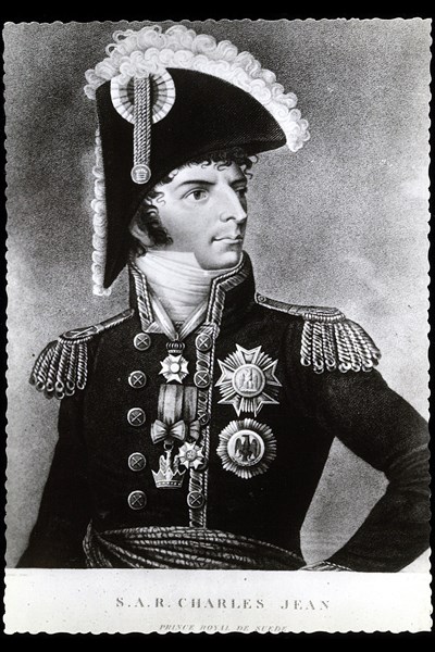 Portrait of Marshal Bernadotte.