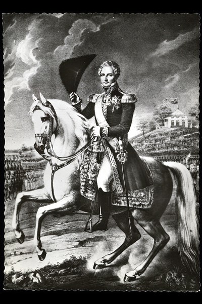 Portrait of Marshal Bernadotte.
