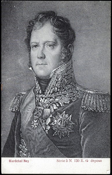 Portrait du maréchal Ney.