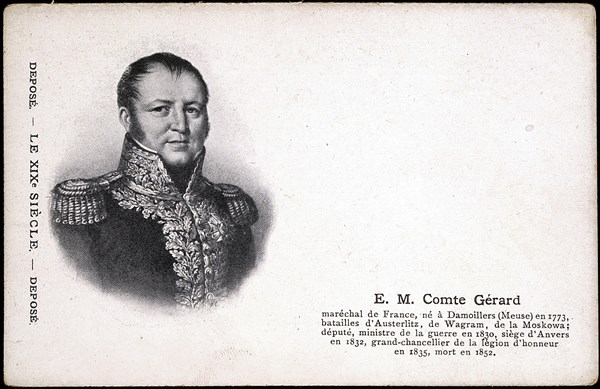 Portrait du maréchal Gérard.