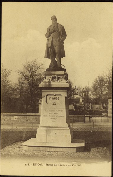 Statue de François Rude à Dijon.
