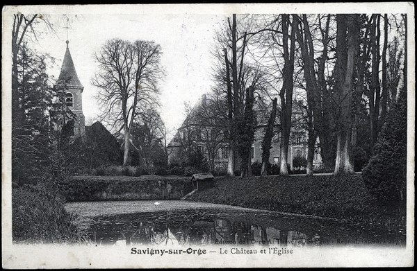 Savigny-sur-Orge: Palace and church.