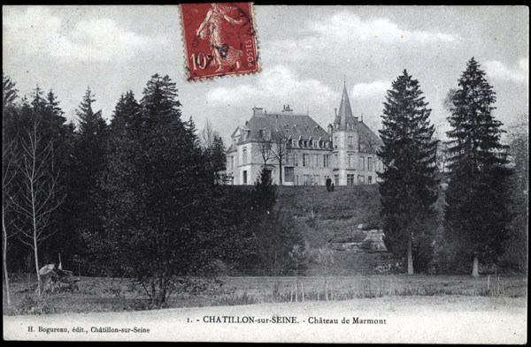 The Château de Marmont in Châtillon-sur-Seine.