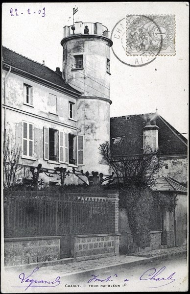 Napoleon I tower in Charly.