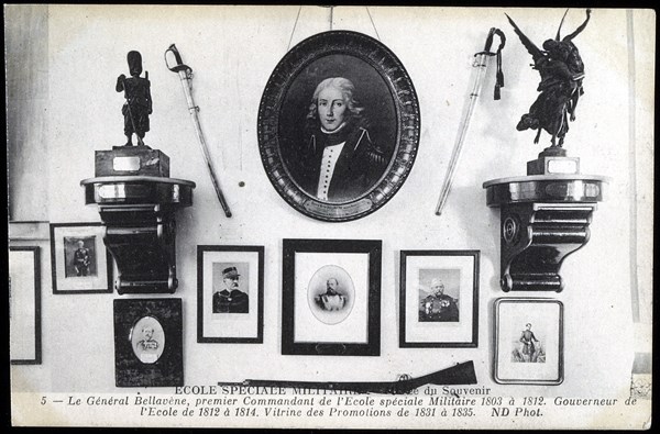 Ecole spéciale militaire: portrait of General Bellavène.