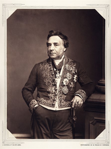 Baron Félix-Sébastien Feuillet de Conches, Master of Ceremonies and Foreign Relations Officer.