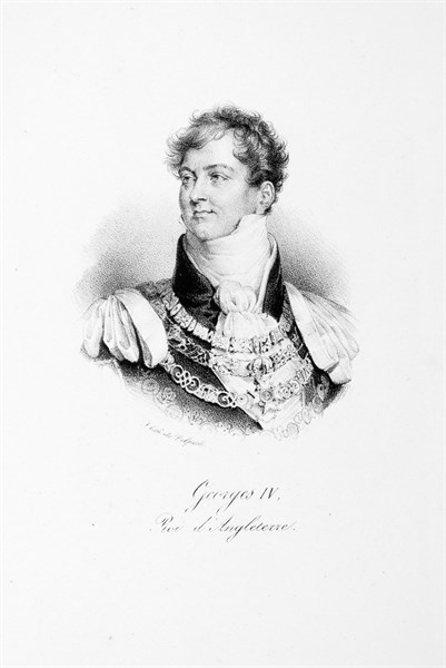 Georges Augustus Frederik d'Angleterre, Roi Georges IV d'Angleterre.