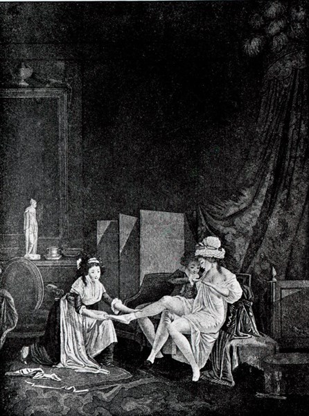 Engraving by Jean-Baptiste Mallet