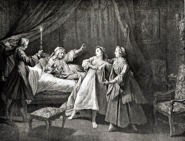 Oeuvre de Nicolas Lancret, Le Gascon puni