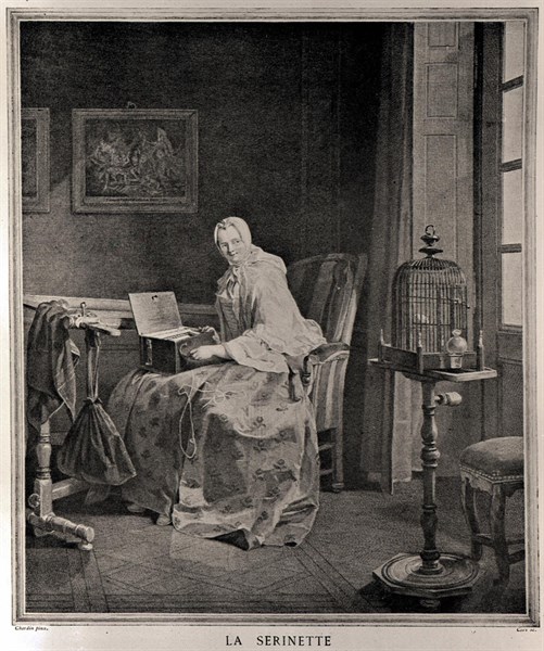 Chardin, The canary song