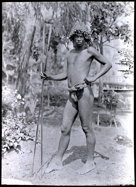 Portrait d'homme de Madagascar