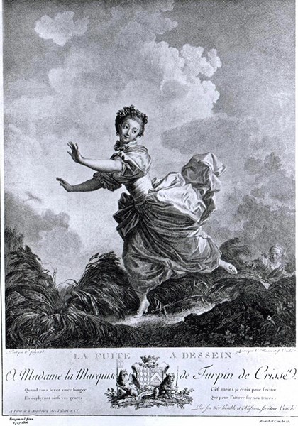 Engravings by Fragonard, Flight