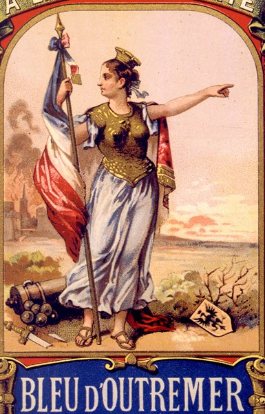 Allégorie de la République, publicité