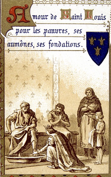 The life of Saint Louis, advertisement