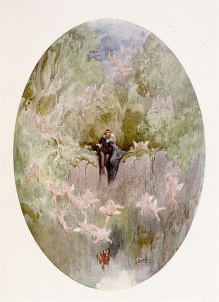 DORE, untitled fantastic painting