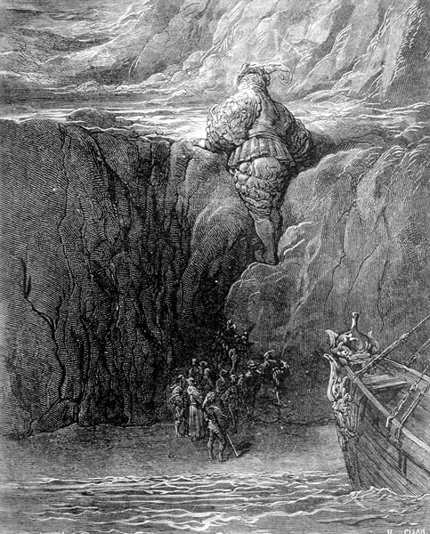 Rabelais, illustration de Gustave Doré