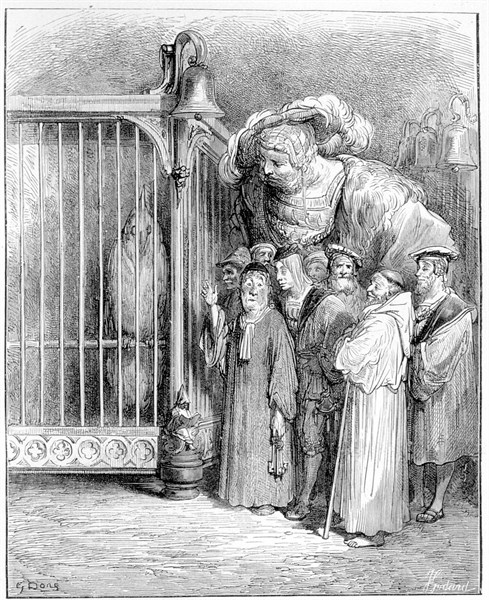Rabelais, illustration de Gustave Doré
