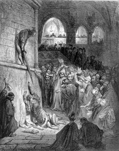 Rabelais, illustration de Gustave Doré