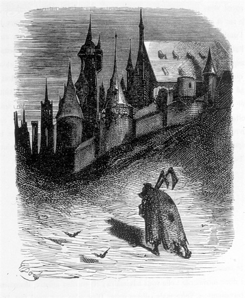 Rabelais, illustration de Gustave Doré