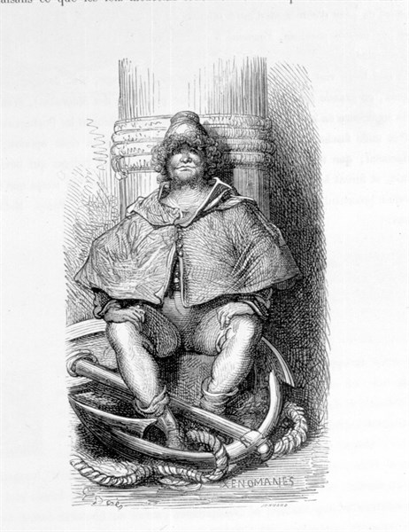 Rabelais, illustration de Gustave Doré